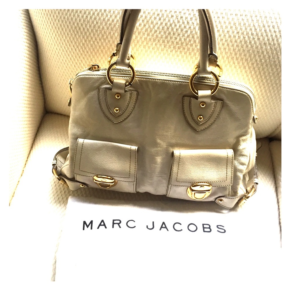 Marc Jacobs 'Blake' Satchel in eggshell